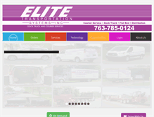 Tablet Screenshot of elitetransportationsys.com